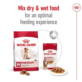 Royal Canin Medium Adult 7+ karma sucha dla psów dorosłych, ras średnich 15kg