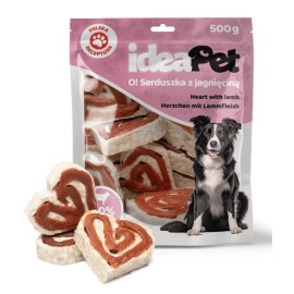 IdeaPet O! Serduszka z jagnięciną 500g