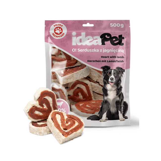 IdeaPet O! Serduszka z jagnięciną 500g