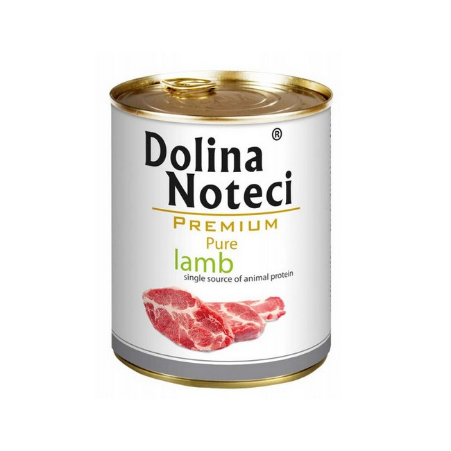 Dolina Noteci Premium Pies Pure Jagnięcina puszka 800g