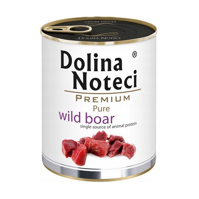 Dolina Noteci Premium Pies Pure Dzik puszka 800g
