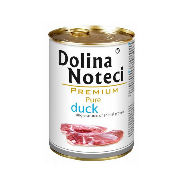 Dolina Noteci Premium Pies Pure Kaczka puszka 400g