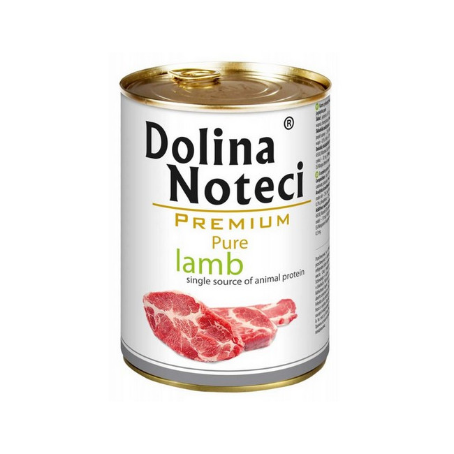 Dolina Noteci Premium Pies Pure Jagnięcina puszka 400g