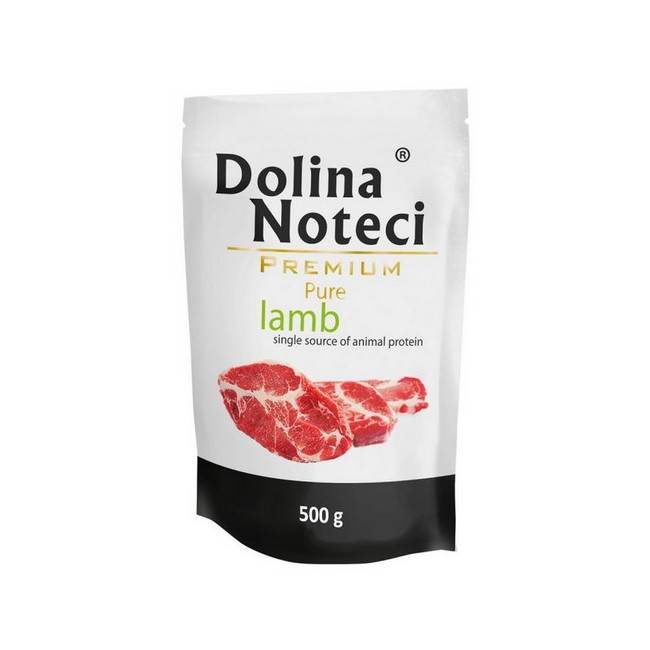 Dolina Noteci Premium Pies Pure Jagnięcina saszetka 500g