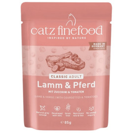 Catz Finefood Classic N.19 Jagnięcina i Konina saszetka 85g