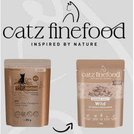 Catz Finefood Classic N.09 Dziczyzna saszetka 85g