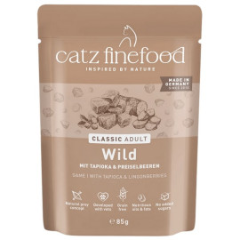 Catz Finefood Classic N.09 Dziczyzna saszetka 85g