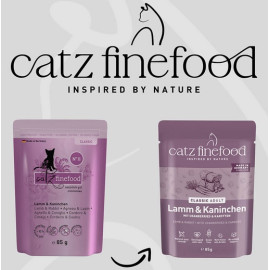 Catz Finefood Classic N.11 Jagnięcina i Królik saszetka 85g