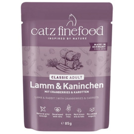 Catz Finefood Classic N.11 Jagnięcina i Królik saszetka 85g