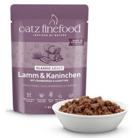 Catz Finefood Classic N.11 Jagnięcina i Królik saszetka 85g