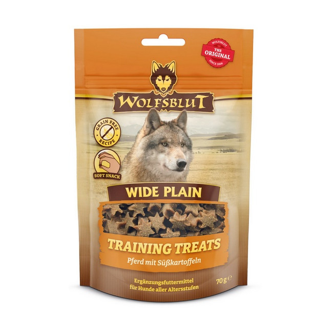 Wolfsblut Dog Training Treats Wide Plain 70g