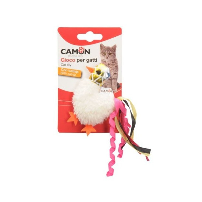 Camon Cat Toy Świecący ptak z kocimiętką