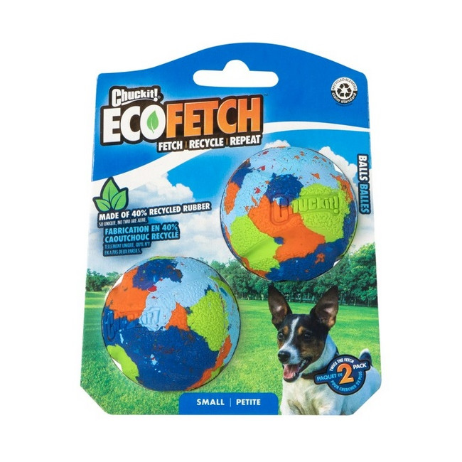 Chuckit! Eco Fetch Ball Small 2pak [37163]