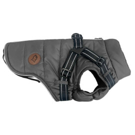 Zolux Kurtka puchowa z szelkami dla psa R.45 szara