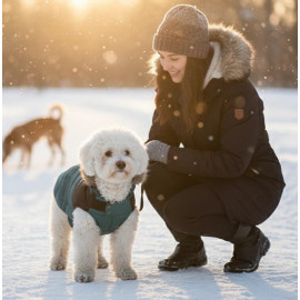 Zolux Kurtka puchowa dla psa New Mountain R.50 niebieska