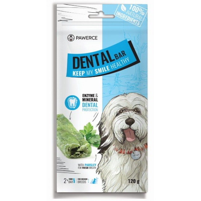 Pawerce Dental Bar Medium Breeds 2szt/op 120g/15cm