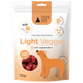 Paka Zwierzaka PEPE VET Przysmak funkcjonalny Light Veggie 70g