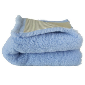 BUBA Dry Bed Legowisko antypoślizgowe  28mm 100x75cm jasny błękit [A38]