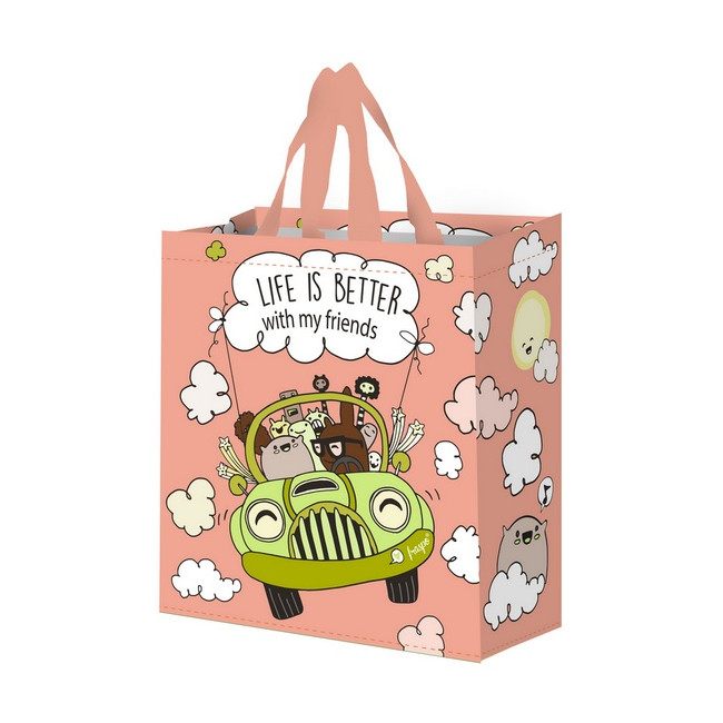 Torba Wesoły Samochodzik 14L brzoskwiniowy