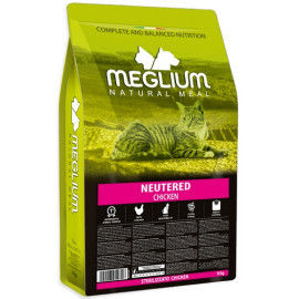 Meglium Cat Adult Neutered Chicken 10kg