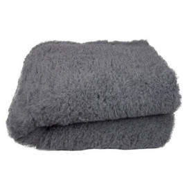 BUBA Dry Bed Legowisko bez antypoślizgów  28mm 50x37cm szare z zielonym spodem [A104]