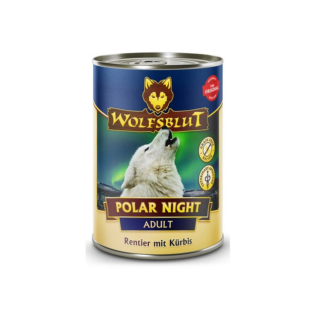 Wolfsblut Dog Polar Night - renifer i dynia puszka 395g