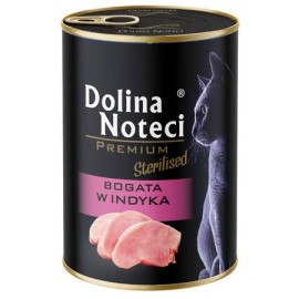 Dolina Noteci Premium Kot Sterilised Bogata w indyka puszka 400g