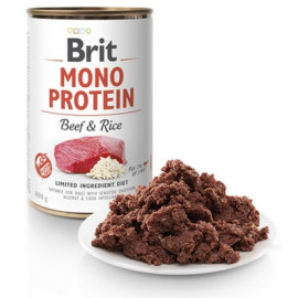 Brit Mono Protein Beef & Rice puszka 400g