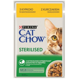 Purina Cat Chow Sterilised Kurczak saszetki 3+1 GRATIS 4x85g