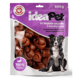 IdeaPet Miękkie węzełki z kaczką 5cm 500g