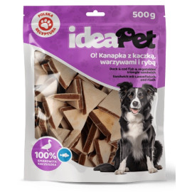 IdeaPet Kanapka z kaczką, warzywami i rybą 500g