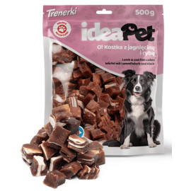 IdeaPet Kostka z jagnięciną i rybą 500g