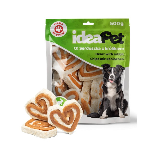 IdeaPet Serduszka królikiem 500g