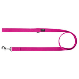 CHABA Smycz taśma S 10mm fuksja