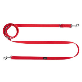 CHABA Smycz taśma regulowana XXL 30mm/260cm czerwona