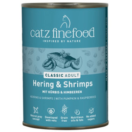 Catz Finefood Classic N.13 Śledź i Krewetki puszka 400g