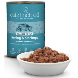 Catz Finefood Classic N.13 Śledź i Krewetki puszka 400g