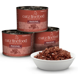 Catz Finefood Classic N.07 Wołowina i cielęcina puszka 200g