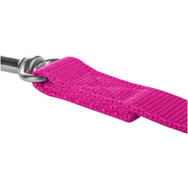 CHABA Smycz taśma L 20mm fuksja