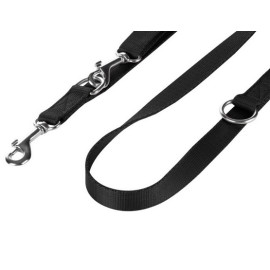 CHABA Smycz taśma regulowana M 16mm/260cm czarna