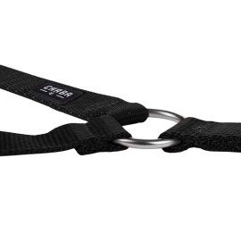 CHABA Szelki taśma regulowane nr 4 - obwód 70cm czarne