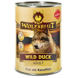 Wolfsblut Dog Wild Duck - kaczka i ziemniaki puszka 395g