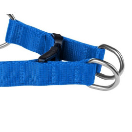 CHABA Szelki taśma regulowane nr 4 - obwód 70cm niebieskie