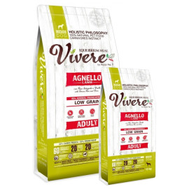 Vivere Dog Medium Adult Lamb Karma Monobiałkowa z Jagnięciną 12+3kg
