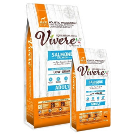 Vivere Maxi Adult Salmon Karma Monobiałkowa Łosoś dla dużych ras 12+3kg