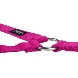 CHABA Szelki taśma regulowane nr 1 - obwód 40cm fuksja
