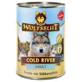 Wolfsblut Dog Cold River - pstrąg i bataty puszka 395g