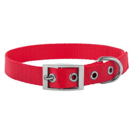 CHABA Obroża Gładka Lux 1,6x46cm czerwona