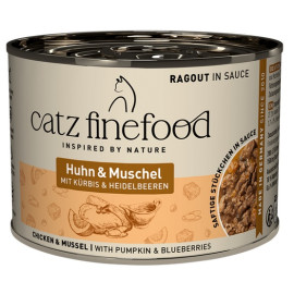 Catz Finefood Ragout in Sauce Kurczak i Omułek (N.613) puszka 190g