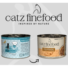 Catz Finefood Ragout in Sauce Kurczak i Omułek (N.613) puszka 190g